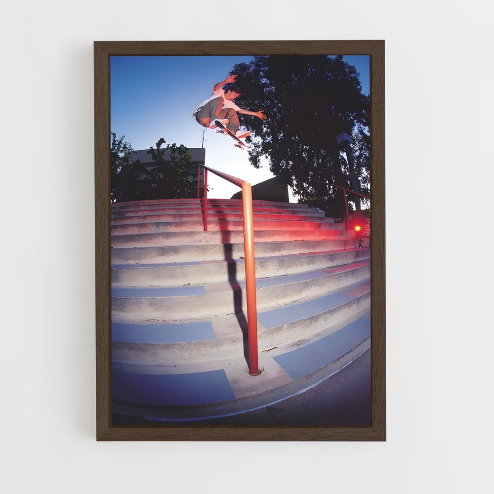 Poster Trickster Tom – affiche Skateboard (vue 5)